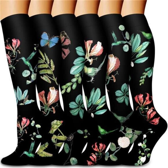 Copper Compression Socks For Women & Men Circulation - Picture 1 of 6